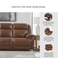 thumbnail image 4 of Signature Design by Ashley Healy Pier Brown Power Reclining Sofa, 4 of 22