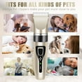thumbnail image 4 of Cordless Electric Pet Dog Cats Grooming Clippers Low Noise Shaver Trimmer Kit UK, 4 of 5