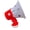 Red, variant on 2. Compact Handheld Megaphone Voice Projector with Recorder for Cosplay, Classroom Activities & Performances