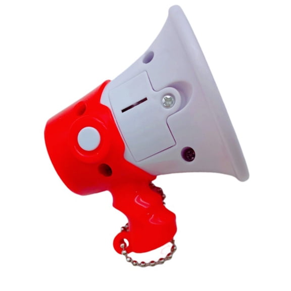 Easy Use Portable Megaphone Handheld Voice Loudspeaker with Recorder Easy Operate Teachers Cosplay Parties