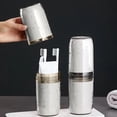 thumbnail image 4 of Leodye 1PCS 4-in-1 Portable Travel Toothbrush Holder with Cup Multifunctional Case for Camping Business Trip and Family Travel -2.95x2.56x8.66in, 4 of 6