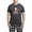 With Checker Pant, variant on CafePress - A Skeletal Figure With A T Shirt Featuring - Men's Loose Fit, Cotton - 2 Piece Pajama Set