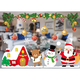 thumbnail image 5 of Pegatinas navideñas con copos de nieve para ventana, pegatinas navideñas, decoraciones, copos de nieve navideños, pegatinas de renos de Papá Noel para fiestas, 5 of 8
