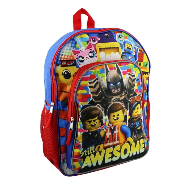 Fast Forward Lego Movie 2 The Second Part Boys 16" School Backpack