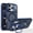Blue, variant on Shimist for iPhone 17 Pro 6.3" with Built-in Camera Stash Stand Compatible with MagSafe Slim Fit & Lightweight Hard Back Cover Clear Case Matte,Brown