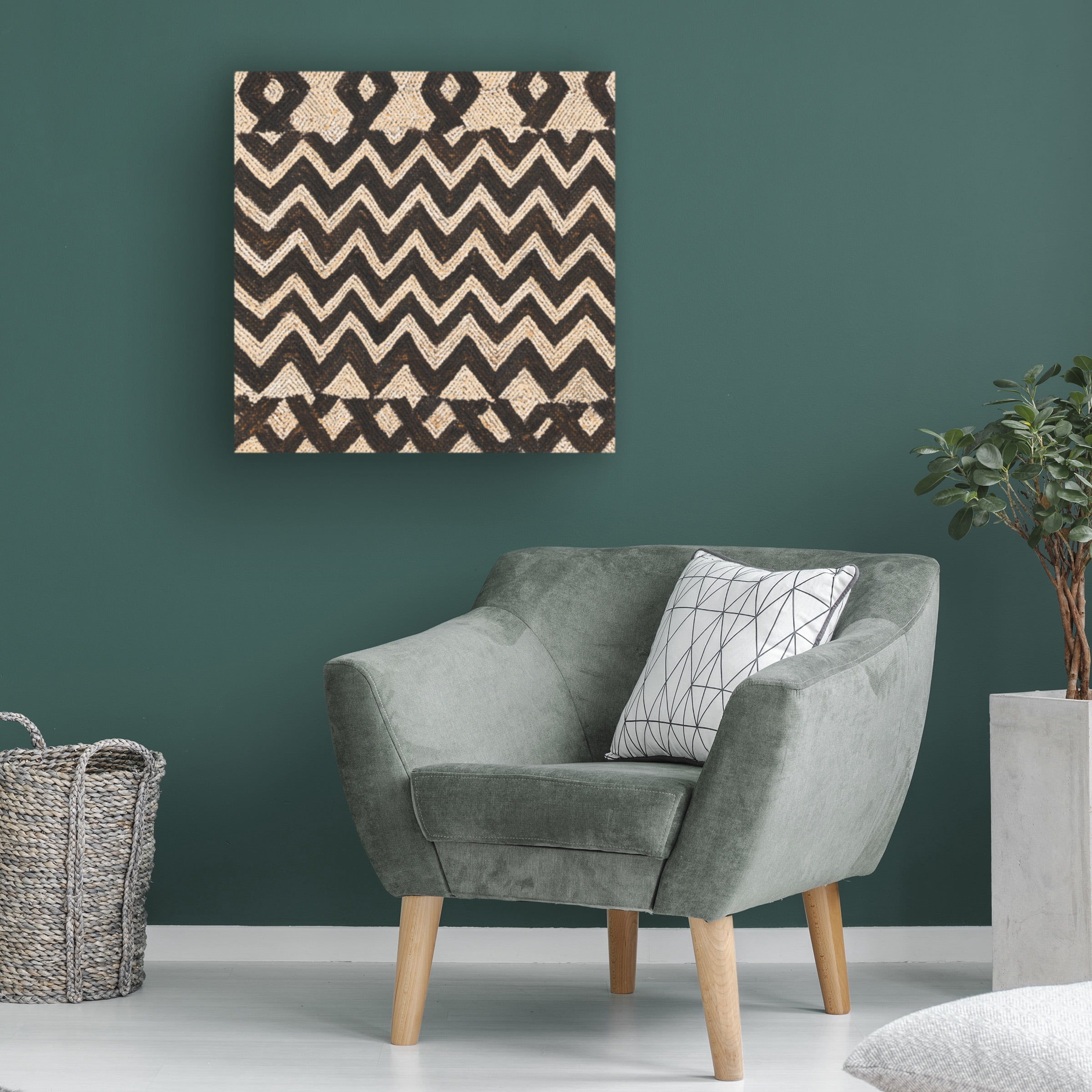 Sue Schlabach 'Kuba Abstract III' Canvas Art