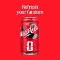 thumbnail image 2 of Coca-Cola Soda Pop Fridge Pack Cans, 12 fl oz, 6 pack, 2 of 13
