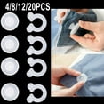 thumbnail image 4 of 4/8/12/20Pcs Quilt Cover Clip Quilt Cover Fastener Duvet Gripper Comforter Sheet, 4 of 6