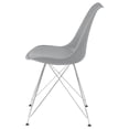 thumbnail image 6 of Juniper Polypropylene Dining Side Chair Grey (Set of 2), 6 of 12