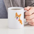 thumbnail image 4 of CafePress - Cute Corgi Dog Mugs - 11 oz Ceramic Mug - Novelty Coffee Tea Cup, 4 of 4