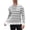 White, variant on COOFANDY Men's Striped Crewneck Sweaters Long Sleeve Knit Pullover Lightweight Slim Fit Sweater