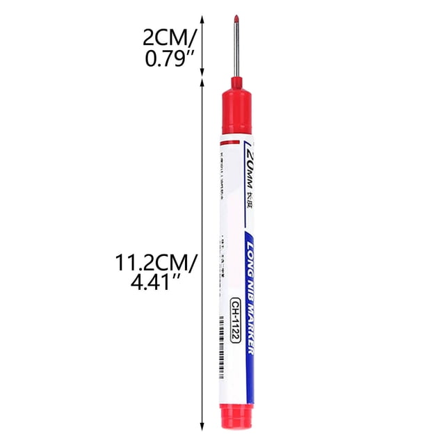 Yhmxh Multi-Color Waterproof Fast Drying Oil- Long-Head Marker For Deep Holes 10ml