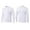White, variant on BLCHUNen Athletic Shirts for Men 1/4 Zip Pullover Lightweight Slim Fitted Breathable Long Sleeve Sports Gym Workout Tops