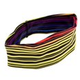 thumbnail image 2 of Diadema elástica unisex Shamjiam Banda sudor Banda para cabeza cabello Yoga Gimnasio - Elección Raya Sweatband deportes, 2 of 9