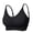 Black, variant on Bras for Women Women Non-Wired Comfort Bralette for Work & Casual Daily Wear Tank Top Bra White XS