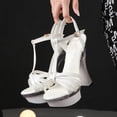 thumbnail image 4 of Women's 14cm Heels Platform Candy Color Sandals for Dance 10365 Series  LFD, 4 of 6