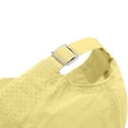 thumbnail image 6 of Helii Quick Dry Baseball Cap – Breathable Mesh Running Hat for Men Women, Lightweight Polyester Sports Cap, Adjustable Outdoor Sun Hat for Hiking Fishing Golf Walking Light Yellow,One Size, 6 of 9
