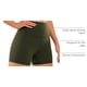 thumbnail image 4 of Shorts CRZ YOGA Cintura Alta 4 cm Entrenamiento Verde Oliva M, 4 of 5