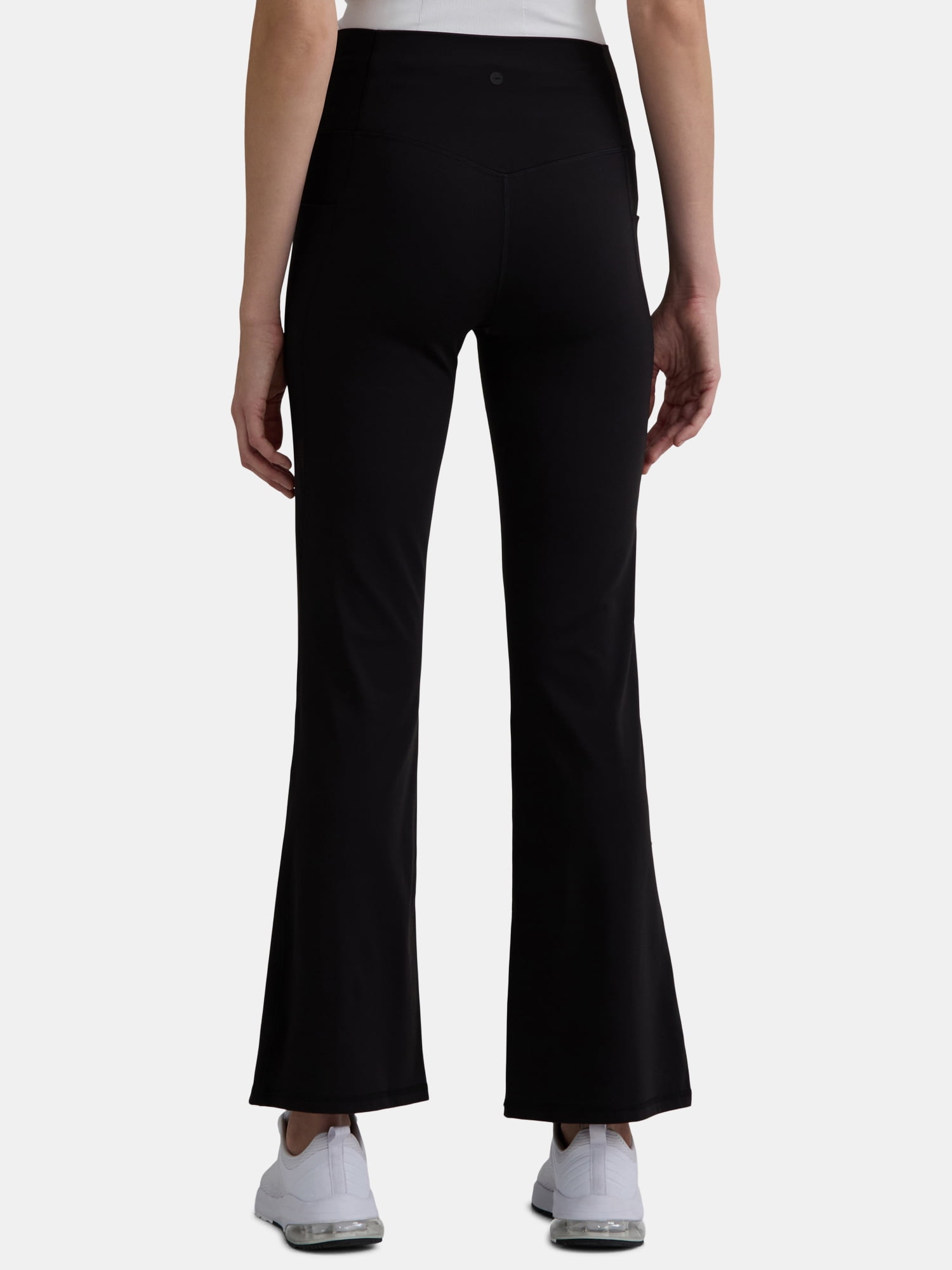 Avia Women's and Women's Plus SoftSculpt Flare Leggings with Pockets, Sizes XS-4X