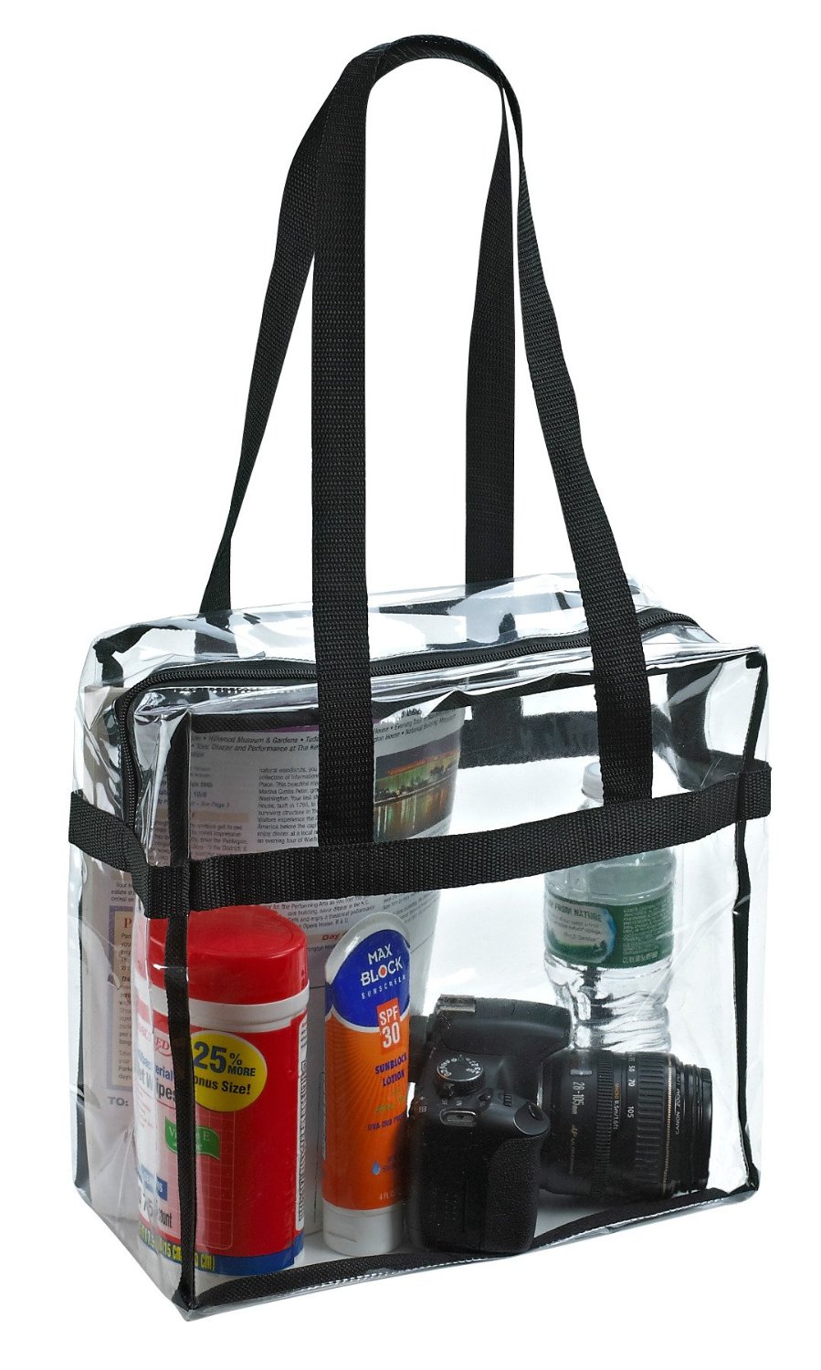 Handy Laundry Clear Tote Bag - NFL Stadium Approved - Walmart.com