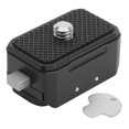 thumbnail image 3 of Base De Adaptador De Montaje De Liberación Rápida De Aluminio, Una Tecla Para Desbloquear La Interfaz De Montaje De La Cámara Base De Montaje De Liberación Rápida Material De Ccdes Quick Release Mount Adapter with Magnetic Action, 3 of 8