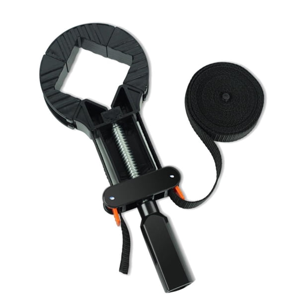Abrazadera de cinta de nailon para marcos de fotos, carpintería, herramienta de trinquete para esquinas, 4 metros 4m