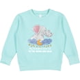 thumbnail image 2 of Inktastic My Grandma Loves Me to the Moon and Back Elephant Family Toddler Sweatshirt, 2 of 4