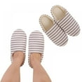 thumbnail image 5 of Women and Men's Slippers Comfort Bubble Fleece Memory Foam House Slippers Indoor Outdoor Anti Slip Rubber Sole, 5 of 5