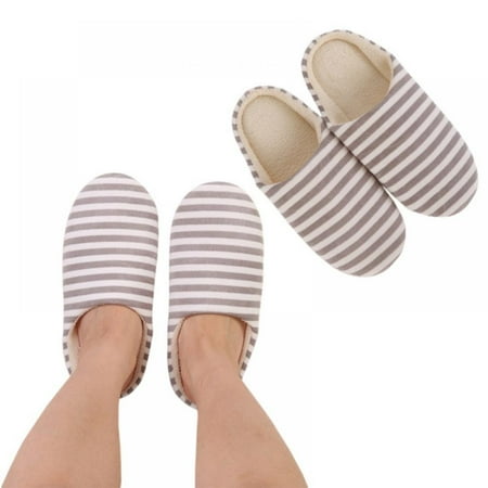 

Clean Cotton Slippers Home Interior Home Autumn and Winter Warm Shoes Ladies Non-slip Slippers 35-45