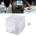 thumbnail image 2 of Lightweight Collapsible Water Container with Lid and Food-Grade Survival Kit 5L, 2 of 8