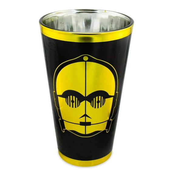 Vaso de pinta STAR WARS C3PO Chrome 473 ml