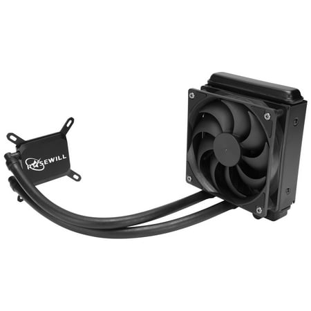 Rosewill CPU Liquid Cooler, Closed Loop PC Water Cooling, 120mm PWM Fan