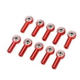 thumbnail image 3 of M3 Ball Joint, 10PCS Portable Aluminum Link Rod End Ball Joint Durable Universal Lightweight  For 1/10 1/8 RC Car Red, 3 of 8