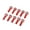 Red, variant on UrbanEden Remote Control Vehicle Connecting Rod, 10PCS M3 26mm Aluminum Link Rod End Ball Joint For 1/10 1/8 Universal Remote Control Car, Metal Link Rod End Ball Joint