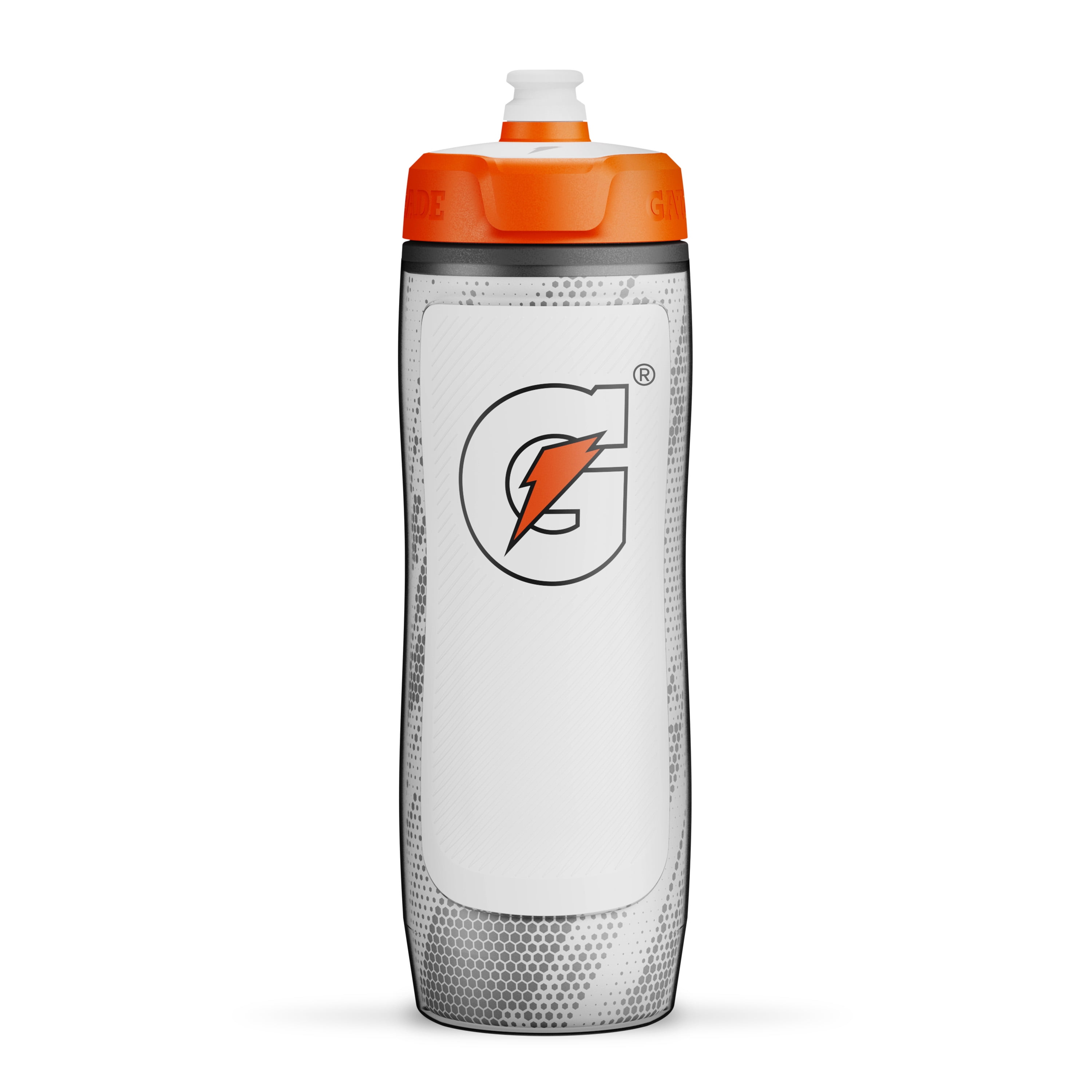 Gatorade, Water Bottle, 30 Oz Squeeze Bottle, Gray - Walmart.com