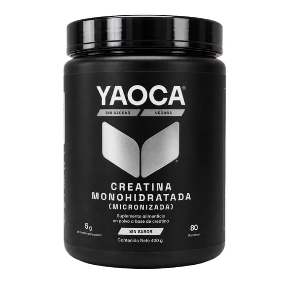 Suplemento alimenticio YAOCA creatina monohidratada 400 g