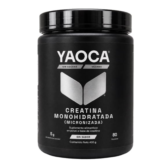 Suplemento alimenticio YAOCA creatina monohidratada 400 g