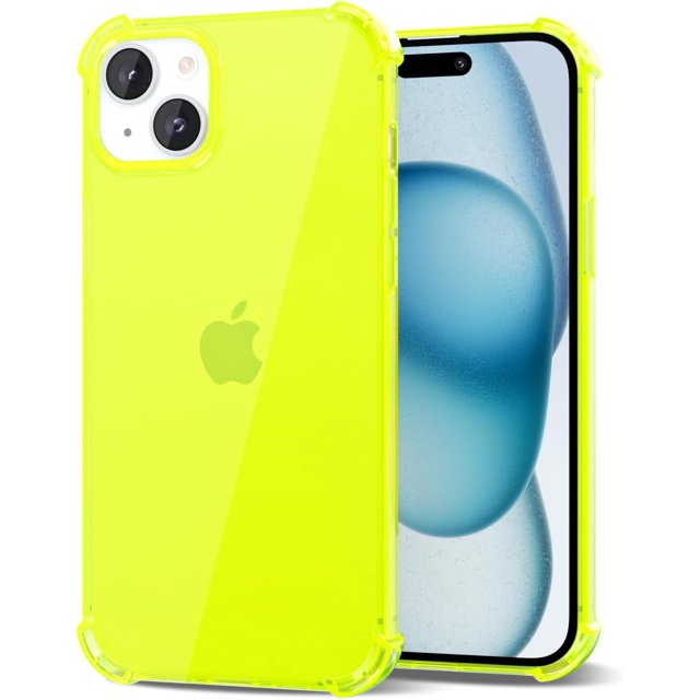Svanove Funda para iPhone 15 Pro Max Transparente, Funda Protectora de Silicona Transparente con Diseño para Mujer Girly Cute Simple, Delgada, Slim Fit, Suave y Flexible TPU a Prueba de Golpes, Transp