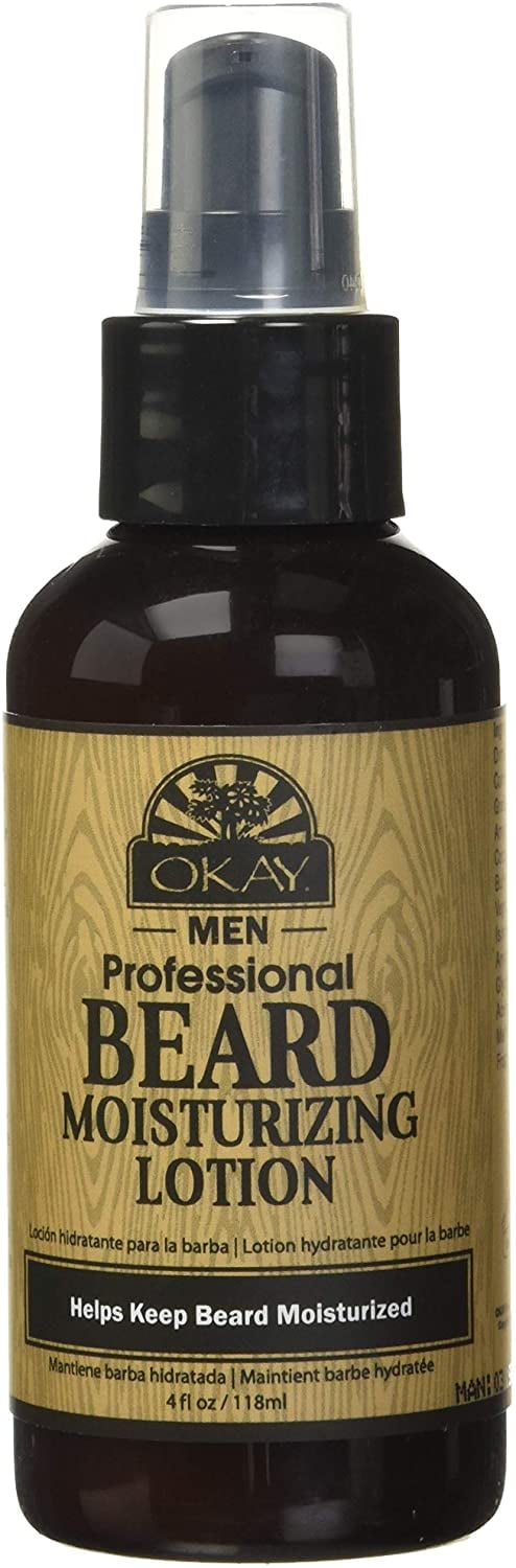Okay For Men Beard Moisturizing Lotion, 4 Oz - Walmart.com