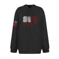 thumbnail image 3 of GIPQJK Graphic Hoodies for Men Usa Flag Hooded Sweatshirts 2024 Fall Trendy Hoodie Big and Tall Long Sleeve Tops with Pockets,Dark Gray 4XL, 3 of 4