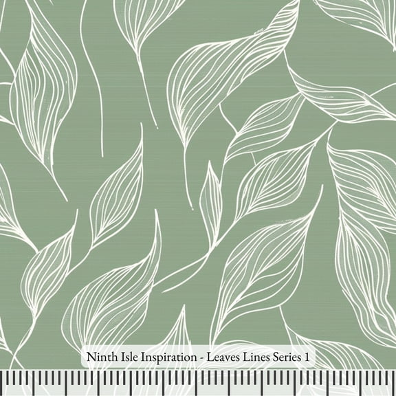 Ninth Isle Inspiration - Series - 100% Rayon Fabric By The Yard (Series1, 1Yard)