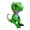 Green, variant on Finger dinosaur fingertips