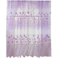 thumbnail image 1 of Sheer Voile Curtains, Window Curtains Sheer Tulle Voile Decor Floral Pattern（100x200cm）, 1 of 5