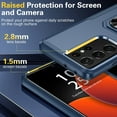 thumbnail image 4 of S21 Ultra Case 5G,Samsung Galaxy S21 Ultra Case with [2 x 9H Lens Protectors][Adjustable Ring Kickstand] Shockproof Anti-Scratch Heavy Duty Phone Case for Galaxy S21 Ultra (Red), 4 of 13