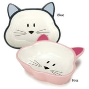 Cat Is Good Ceramic Cat Dish 5oz Pink