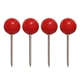thumbnail image 2 of MesaSe Toddmomy 100 Pcs Rouges Carte Push Tacks pour Planche de Liège & Mur, 2 of 6