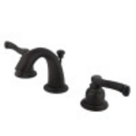 Kingston Brass GKB915FL Royale Widespread Bathroom Faucet, Oil Rubbed Bronze