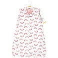 thumbnail image 2 of Hudson Baby Infant Girl Plush Faux Fur Sleeping Bag, Wearable Blanket, Modern Rainbow, 18-24 Months, 2 of 2