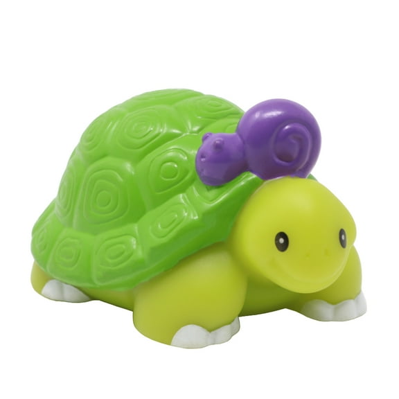 Replacement Part for Collectible Fisher-Price Little People Noah's Ark Zoo Aquarium Ocean Playset H9182 - Replacement Green Turtle Tortoise Figure with Snail on Back