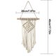 thumbnail image 2 of Tapiz de pared de macramé con cuerda de algodón LzGUNGY tapiz bohemio tejido a mano, 2 of 5